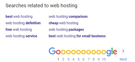 google-searches-related-to-web-hosting